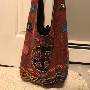 Handmade Cross-Body Hobo Satchel 🛍